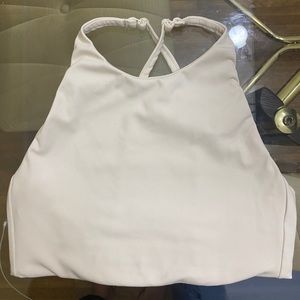 Girlfriend Collective sports bra size small white